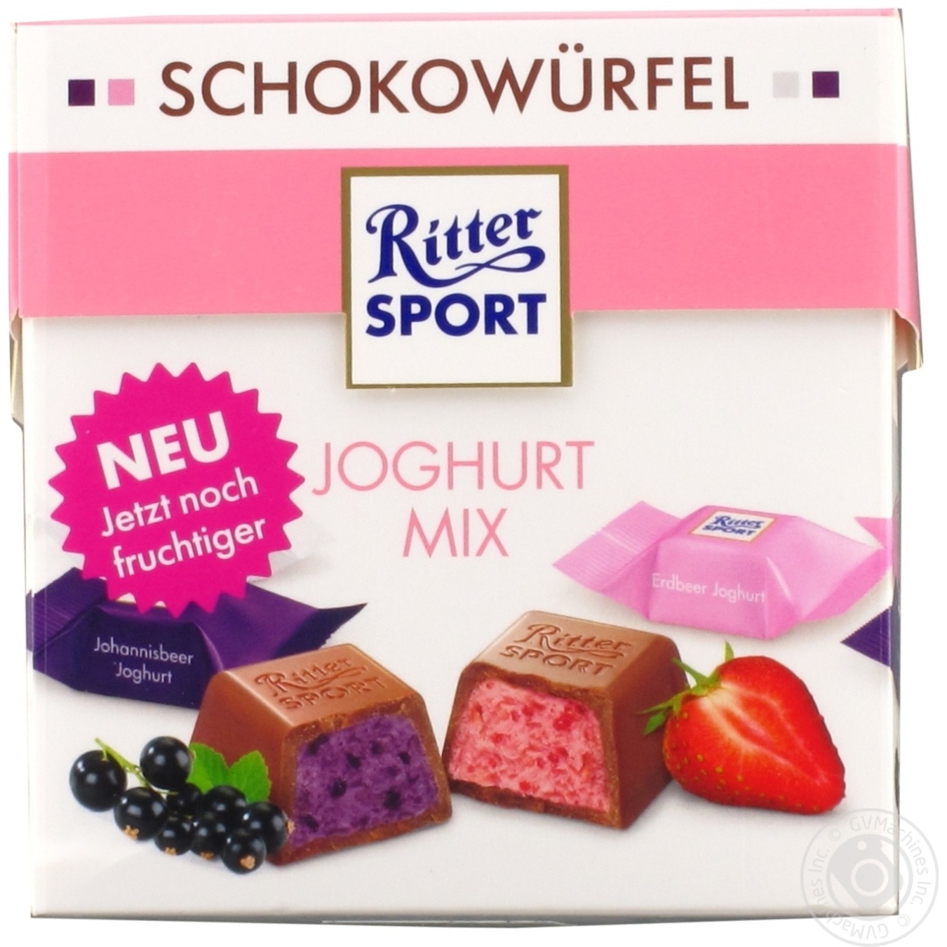 Набір шоколадних цукерок Ritter Sport Schokowürfel Jochurt з йогуртовою начинкою асорті 176г
Набір шоколадних цукерок Ritter Sport Schokowürfel Jochurt з йогуртовою начинкою асорті 176г