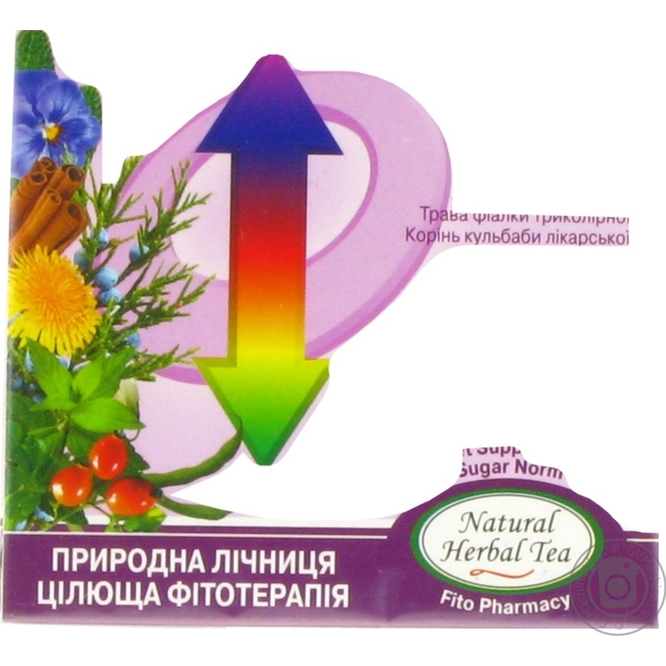 Фіточай Dr. Фіто Цукор нормалізація Рослинна дієтична добавка у пакетиках 20*1,5г
Фіточай Dr. Фіто Цукор нормалізація Рослинна дієтична добавка у пакетиках 20*1,5г